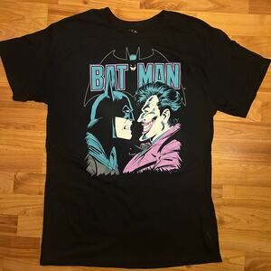 Batman and Joker DC Comics Graphic T-Shirt Large